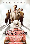 The Ladykillers 2004 movie poster Tom Hanks Marlon Wayans Irma P Hall Joel Ethan Coen