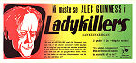 The Ladykillers 1955 movie poster Alec Guinness Peter Sellers Cecil Parker Herbert Lom Alexander Mackendrick