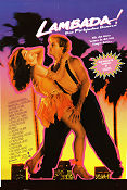 Lambada 1990 poster Laura Harring Jeff James Barbra Brighton Greydon Clark Dans