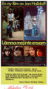 Lämna mej inte ensam 1980 movie poster Lena Löfström Anki Lidén Gunvor Pontén Pelle Lindbergh Niels Dybeck Jan Halldoff