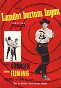 Landet bortom lagen 1957 poster Stewart Granger Rhonda Fleming Chill Wills Roy Rowland Affischkonstnär: Bommelin