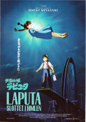 Tenku no shiro Rapyuta 1986 movie poster Hayao Miyazaki Production: Studio Ghibli Find more: Anime Country: Japan Animation Kids