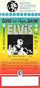 Las Vegas Show 1971 movie poster Elvis Presley