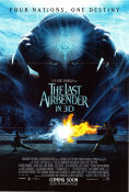 The Last Airbender 2010 movie poster Noah Ringer Nicola Peltz Beckham Jackson Rathbone M Night Shyamalan Asia