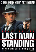 Last Man Standing 1996 movie poster Bruce Willis Bruce Dern William Sanderson Walter Hill Mafia