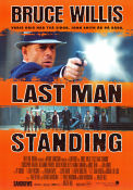 Last Man Standing 1996 movie poster Bruce Willis Bruce Dern William Sanderson Walter Hill Mafia