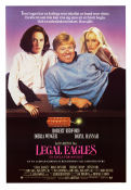 Legal Eagles 1986 poster Robert Redford Ivan Reitman