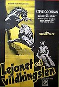 Lejonet och vildhingsten 1953 poster Steve Cochran