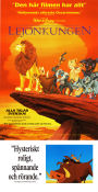 The Lion King 1994 movie poster Matthew Broderick Roger Allers Animation Cats