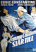 Vous pigez 1955 movie poster Eddie Constantine Maria Frau Franois Perrot Pierre Chevalier