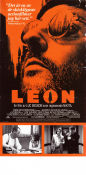 Léon: The Professional 1994 movie poster Jean Reno Natalie Portman Gary Oldman Danny Aiello Luc Besson Glasses Police and thieves