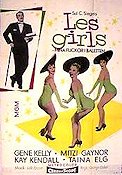 Les Girls 1957 poster Gene Kelly