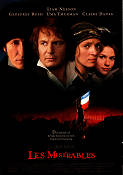 Les Miserables 1998 poster Liam Neeson Bille August