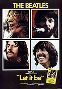 Let It Be 1970 movie poster Beatles Rock and pop