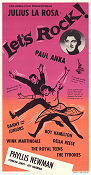 Let´s Rock 1958 movie poster Paul Anka Danny and the Juniors Rock and pop Dance
