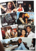 Live and Let Die 1973 lobby card set Roger Moore Jane Seymour Yaphet Kotto Guy Hamilton