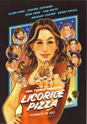 Licorice Pizza 2021 movie poster Alana Haim Cooper Hoffman Sean Penn Paul Thomas Anderson