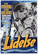 Lidelse 1945 movie poster Georg Rydeberg Barbro Kollberg