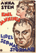 Stürme der Leidenschaft 1932 movie poster Anna Sten Emil Jannings