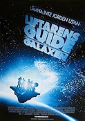 Liftarens guide till galaxen 2005 poster Sam Rockwell Garth Jennings Text: Douglas Adams