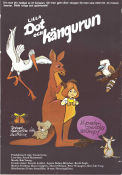 Lilla Dot och kängurun 1977 poster Yoram Gross Animerat Filmen från: Australia