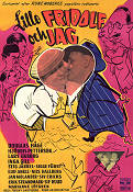 Lille Fridolf och jag 1957 movie poster Douglas Håge Hjördis Petterson Lars Ekborg Inga Gill Find more: Lilla Fridolf From comics