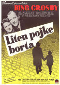 Liten pojke borta 1953 poster Bing Crosby Claude Dauphin Christian Fourcade George Seaton Barn