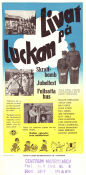 Livat på luckan 1951 movie poster Nils Poppe Adolf Jahr Erik Bullen Berglund Rune Redig