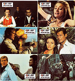 Live and Let Die 1973 lobby card set Roger Moore Jane Seymour Yaphet Kotto Guy Hamilton