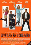 Livet är en schlager 2000 movie poster Helena Bergström Björn Kjellman Thomas Hanzon Susanne Bier Writer: Jonas Gardell