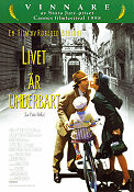 La vita e bella 1997 movie poster Nicoletta Braschi Giorgio Cantarini Roberto Benigni Romance Bikes Kids