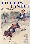 Livet på landet 1924 movie poster Ivan Hedqvist Writer: Fritz Reuter
