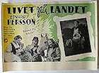 Livet på landet 1943 movie poster Edvard Persson Georg Fant Birgitta Valberg