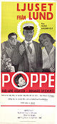 Ljuset från Lund 1956 movie poster Nils Poppe Karl-Arne Holmsten Ann-Marie Gyllenspetz Hans Lagerkvist Find more: Skåne