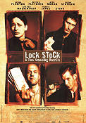 Lock Stock and Two Smoking Barrels 1998 poster Vinnie Jones Jason Flemyng Rick Moran Jason Statham Sting Guy Ritchie