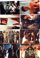 Lock Up 1989 lobbykort Sylvester Stallone Donald Sutherland John Amos John Flynn