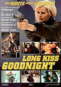 Long Kiss Goodnight 1996 movie poster Geena Davis Samuel L Jackson Yvonne Zima Renny Harlin Guns weapons