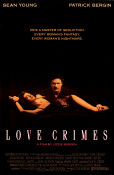 Love Crimes 1992 poster Sean Young Lizzie Borden