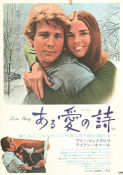 Love Story 1970 poster Ali MacGraw Ryan O´Neal John Marley Ray Milland Arthur Hiller Romantik