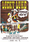 Lucky Luke 1971 movie poster Lucky Luke Writer: Morris-Goscinny Animation From comics