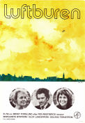 Luftburen 1973 movie poster Olof Lundström Orloff Margaretha Byström Solveig Ternström Bengt Forslund