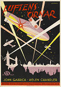 The Sky Hawk 1929 movie poster John Garrick Helen Chandler John G Blystone Planes Eric Rohman art