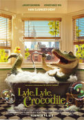 Lyle Lyle Crocodile 2022 movie poster Javier Bardem Josh Gordon Animation