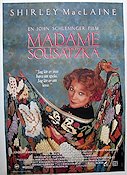 Madame Sousatzka 1988 movie poster Shirley MacLaine Navin Chowdhry Peggy Ashcroft John Schlesinger