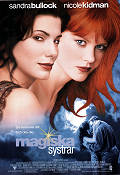 Practical Magic 1998 movie poster Sandra Bullock Nicole Kidman Griffin Dunne