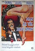 Man är väl diplomat 1959 movie poster Terry-Thomas Peter Sellers Ladies