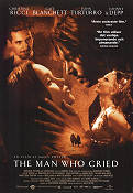 The Man Who Cried 2000 movie poster Christina Ricci Cate Blanchett John Turturro Johhny Depp Sally Potter