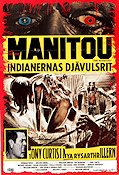 The Manitou 1977 movie poster Tony Curtis