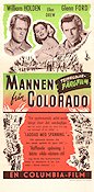 The Man From Colorado 1948 movie poster William Holden Glenn Ford Ellen Drew Henry Levin