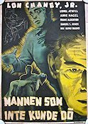 Man Made Monster 1941 movie poster Lon Chaney Jr George Waggner
